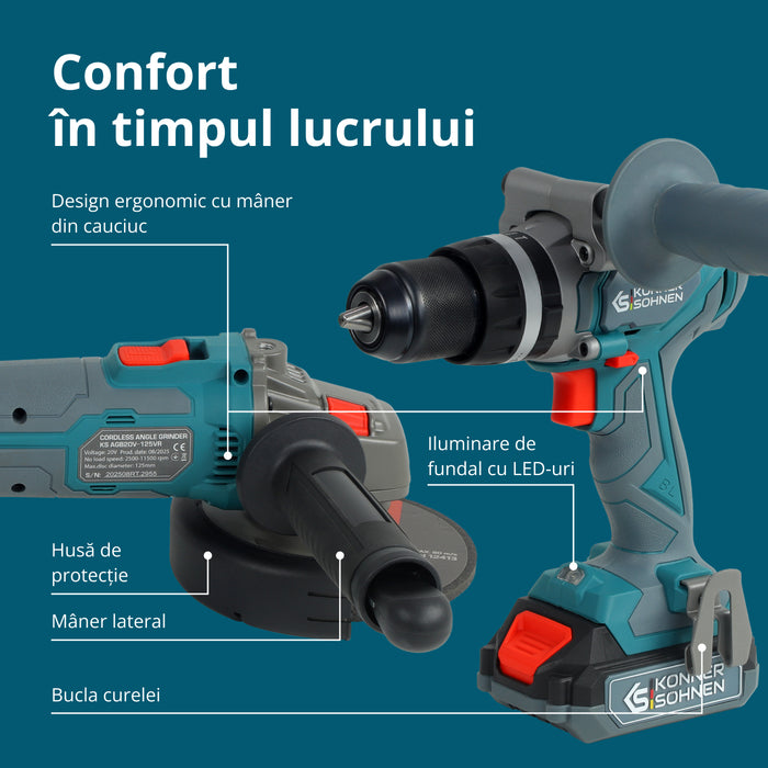 Pachet promoțional KS IDAGB 20V SET 1 PLUS