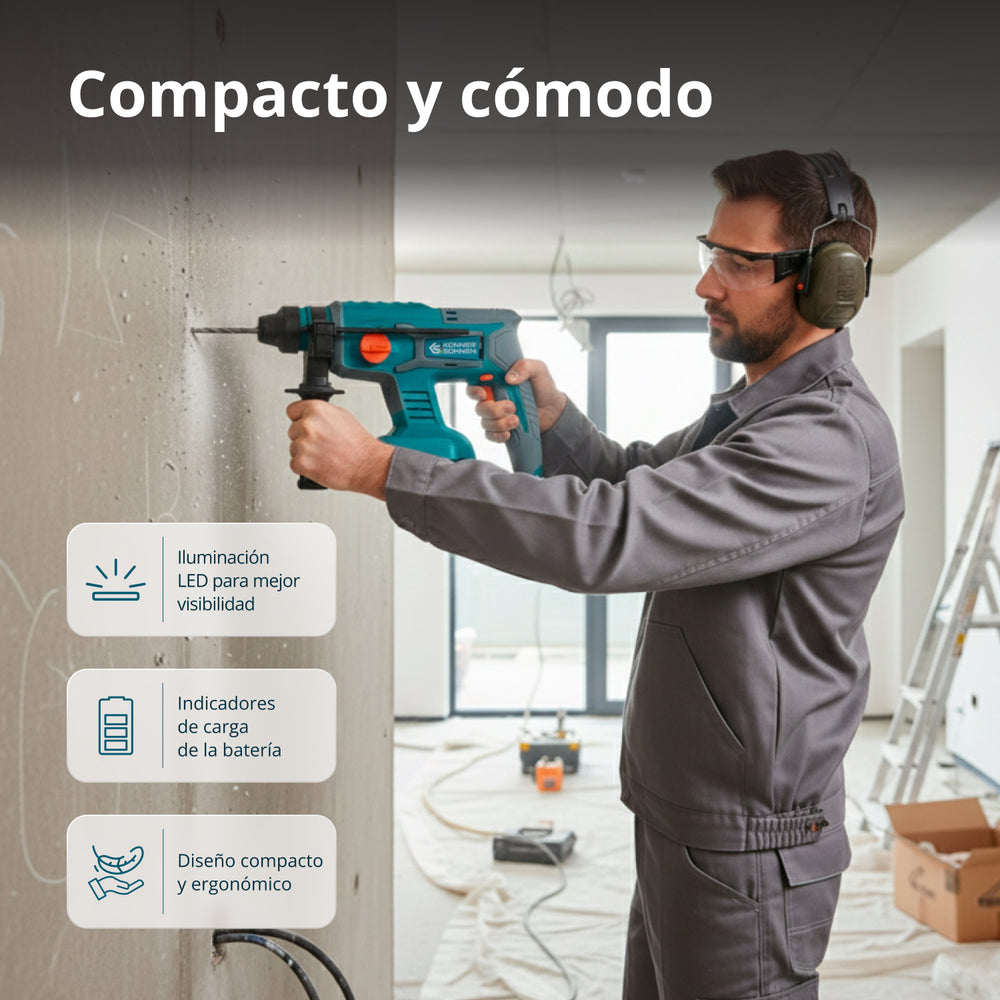 Conjunto  Maestro Inalámbrico 3 en 1 KS RHAGD 20V SET 3