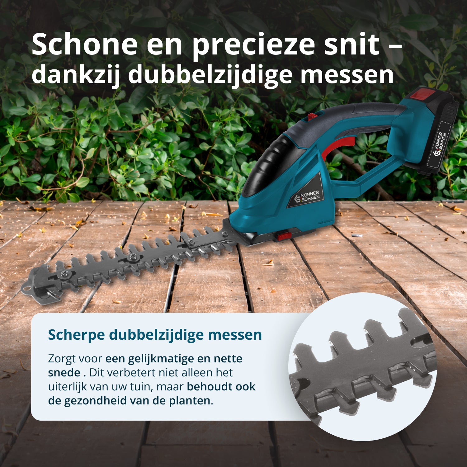 Snoerloze 2 in 1 Gras Schaar en Heggenschaar KS SHT-20V