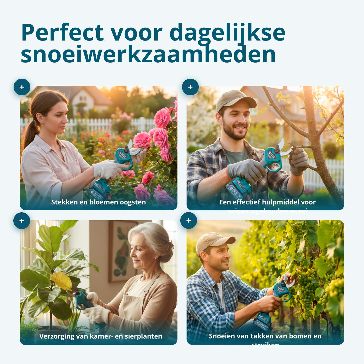 Accu-takenschaar KS CPS20V-40