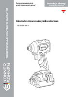Akumulatorowa zakrętarka udarowa KS ISD20V-260-4