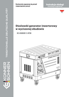 Dieslowski generator inwertorowy w wyciszonej obudowie KS 6500iDE S ATSR