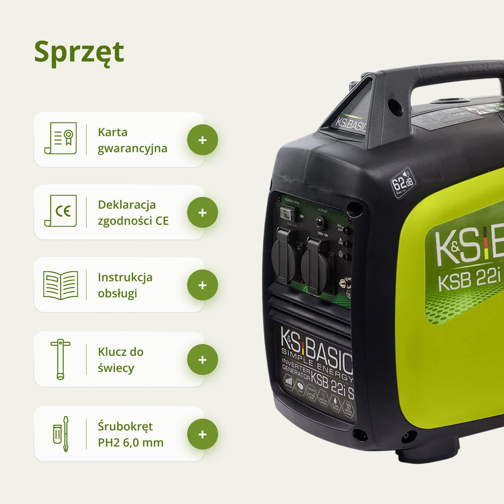 Agregat inwerterowy KSB 22i S