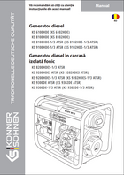Dieselgeneraattorit K&S 2026