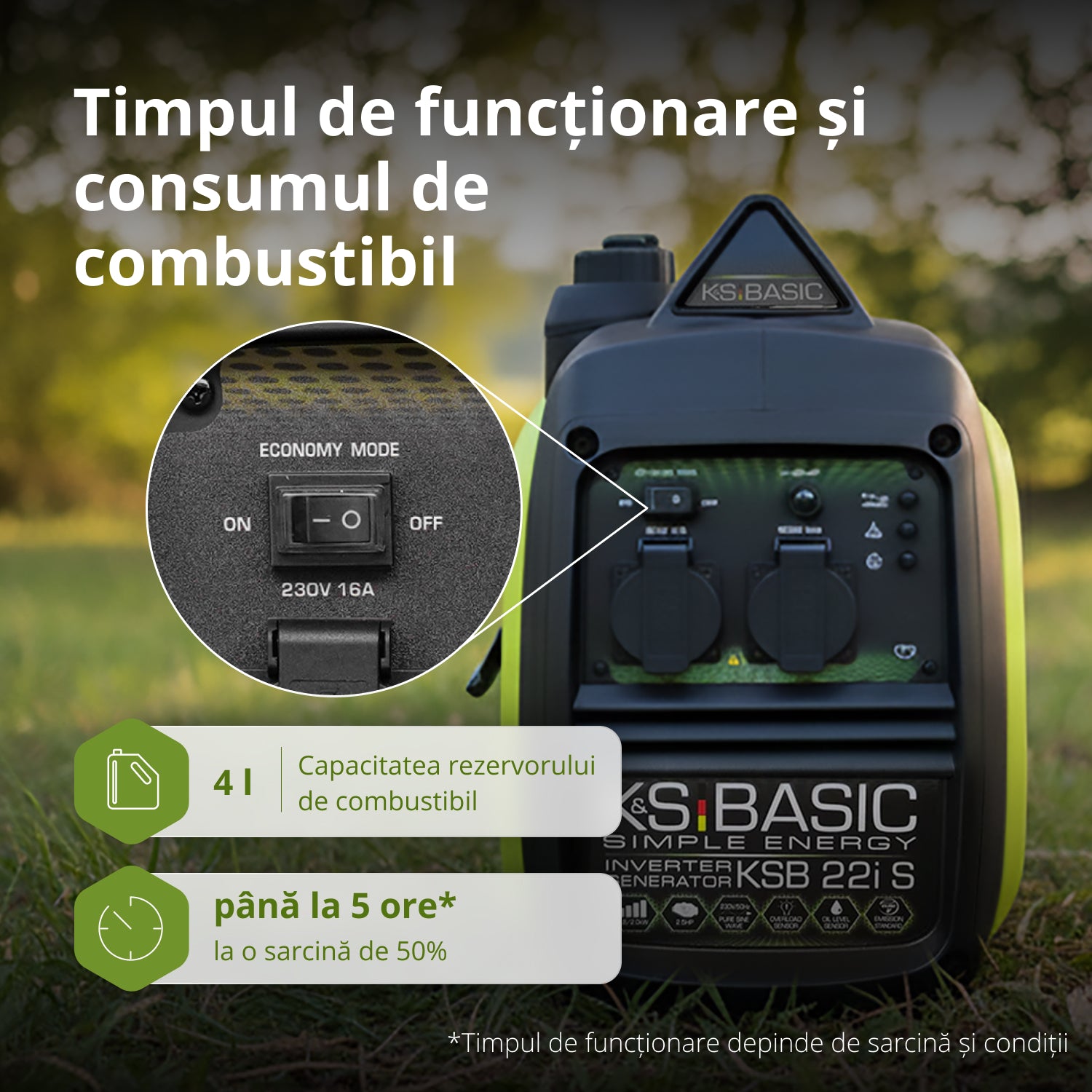 Generator cu inverter KSB 22i S