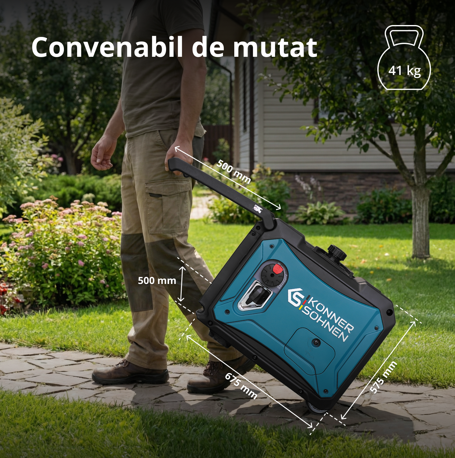 Generator cu inverter pe GPL/benzină KS 4000iEG S