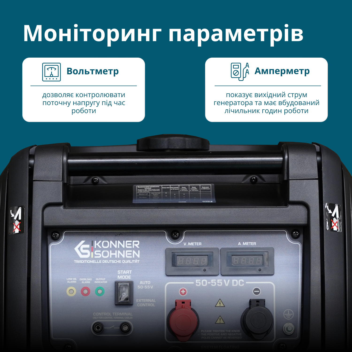 Генератор постійної напруги KS 48VS-DC версія 50-55В