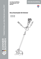 Snoerloze bosmaaier & grastrimmer KS BCT-20V, KS BCT-40V