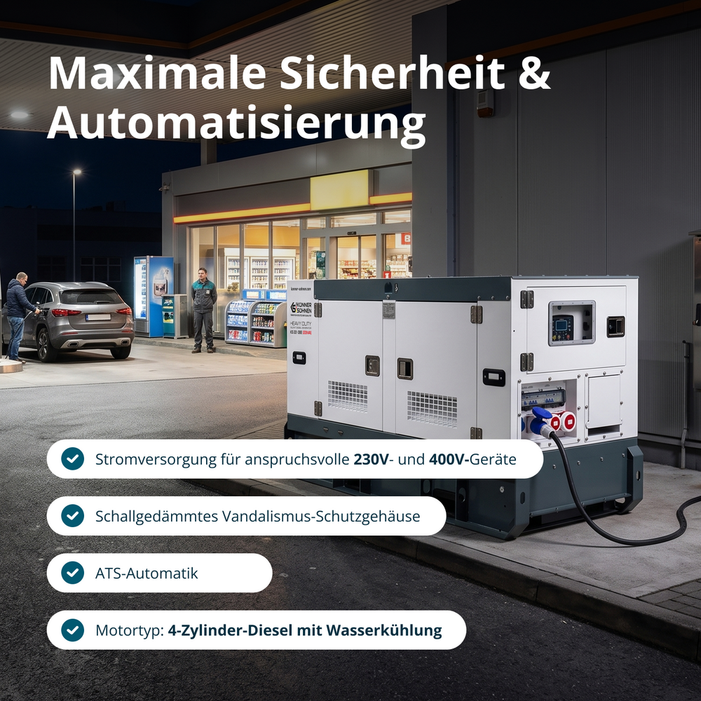 KS 22-3BE Dreiphasiger Diesel-Stromerzeuger