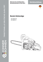 Benzin-Kettensäge KS CS18G-14С, KS CS20G-16