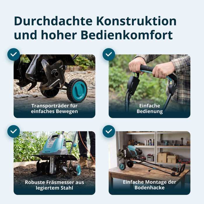 Elektro-Bodenhacke KS 1500T E