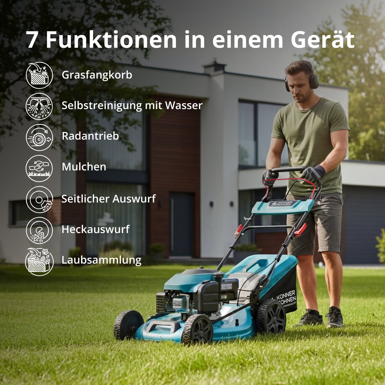 Benzin-Rasenmäher KS 56LMG-SP