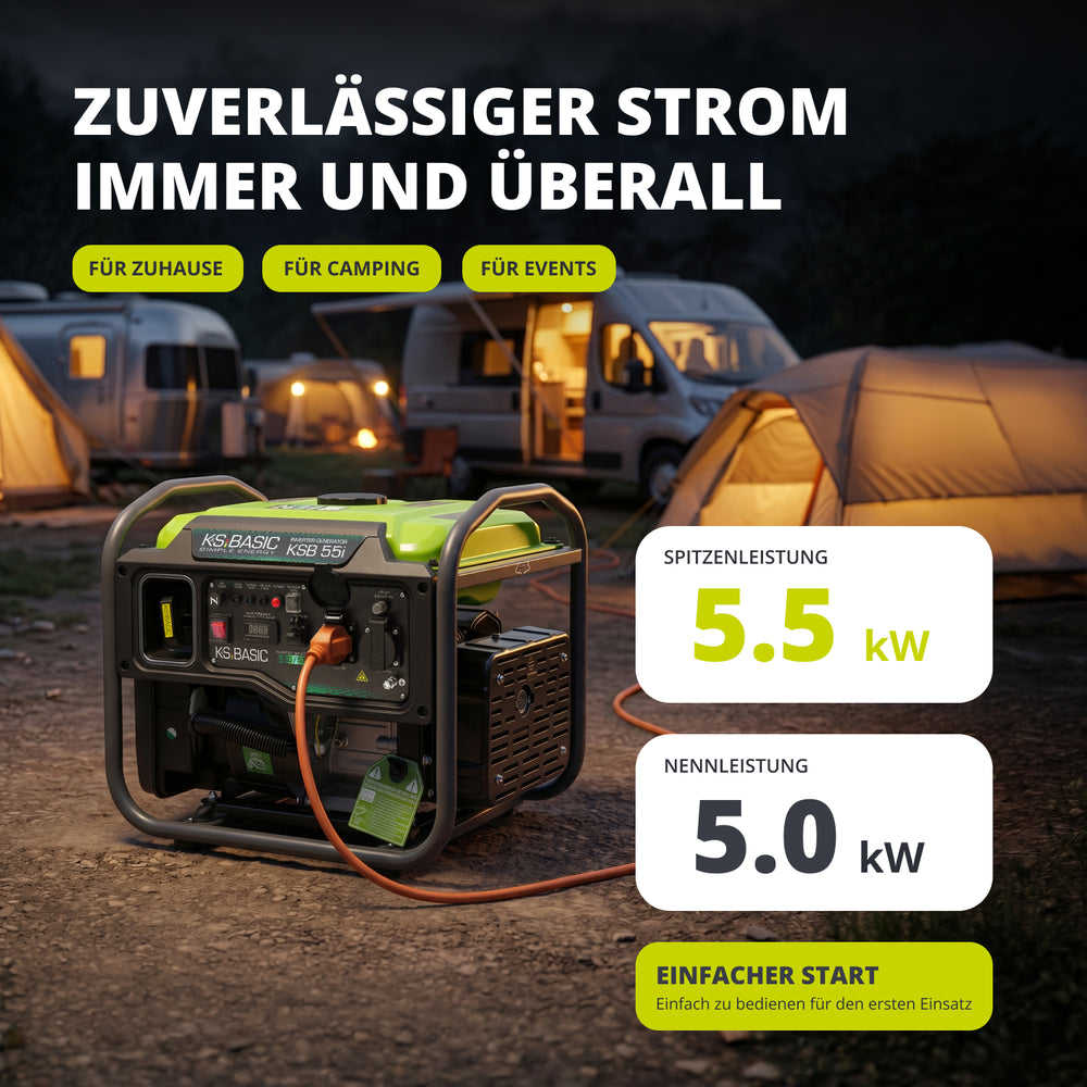 Inverter-Generator KSB 55i 