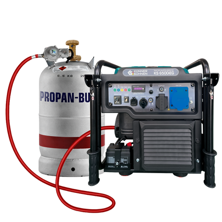 Dubbelt Bränsle Invertergenerator KS 6500iEG