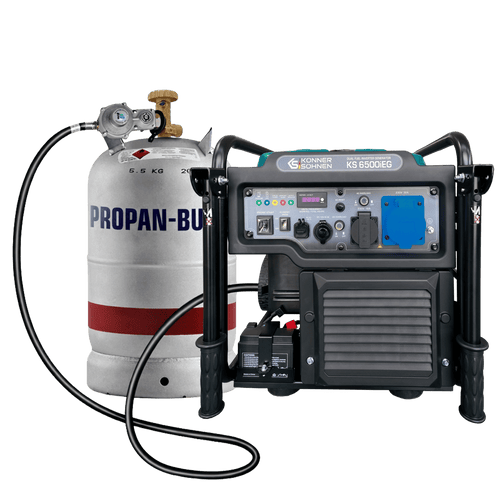 Generador Inverter KS 6500iEG (Gasolina/Gas)