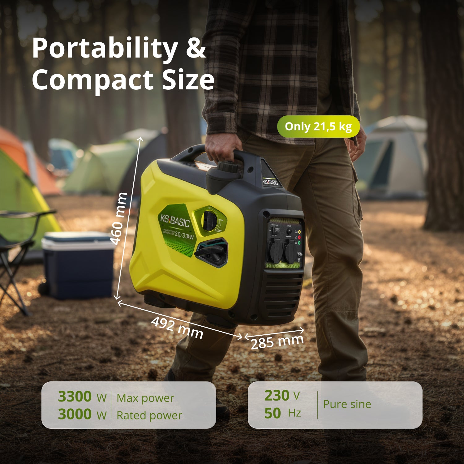 Γεννήτρια Inverter KSB 33i S