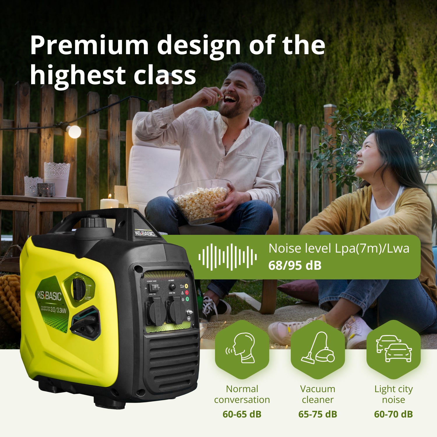 Γεννήτρια Inverter KSB 33i S