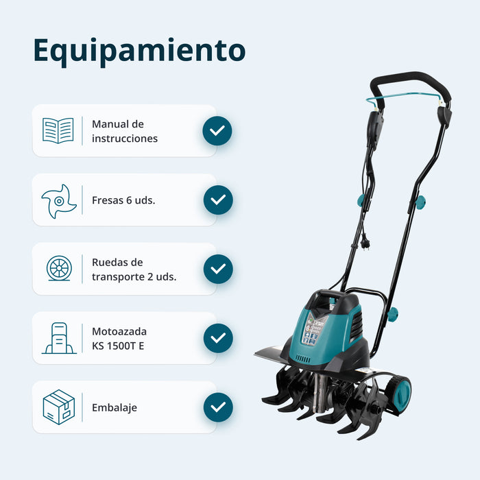 Motoazada eléctrica KS 1500T E