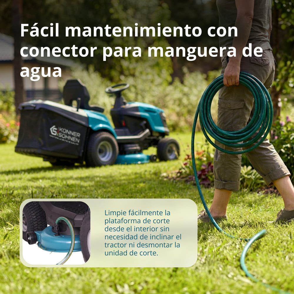 Tractor cortacésped de gasolina KS 98TMG-H