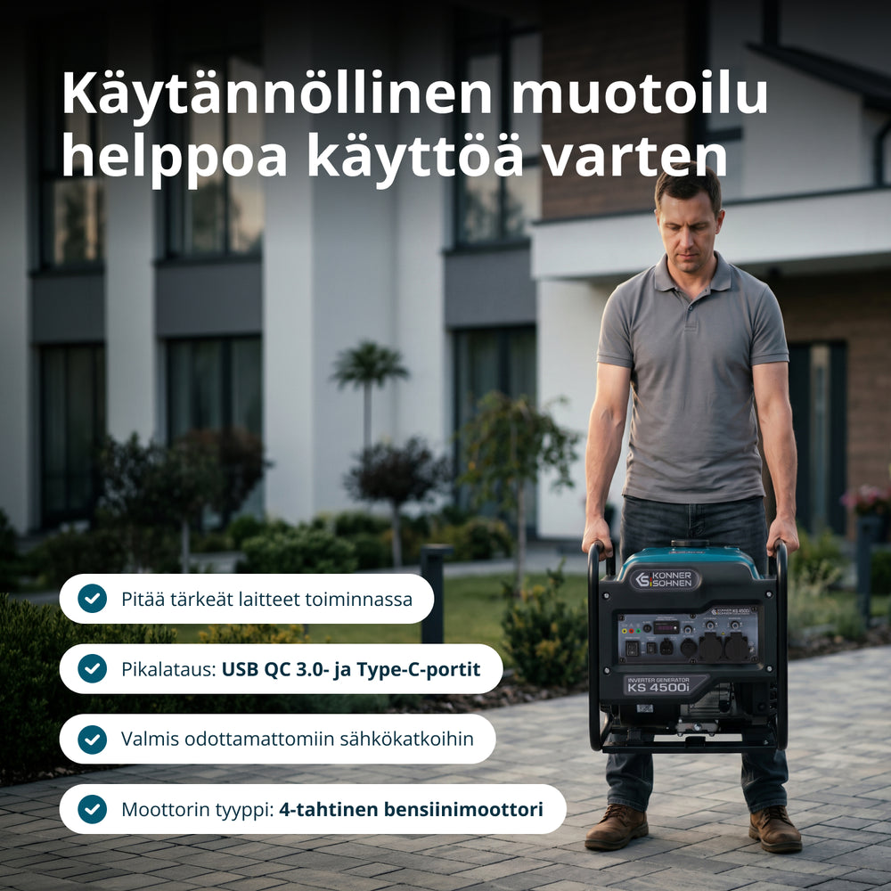 Инверторен генератор KS 4500i