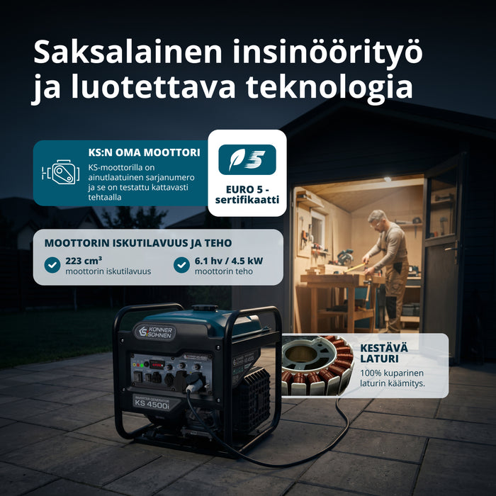 Инверторен генератор KS 4500i