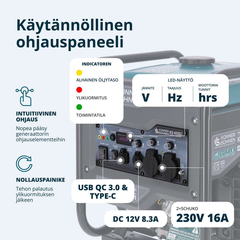 Инверторен генератор KS 4500i
