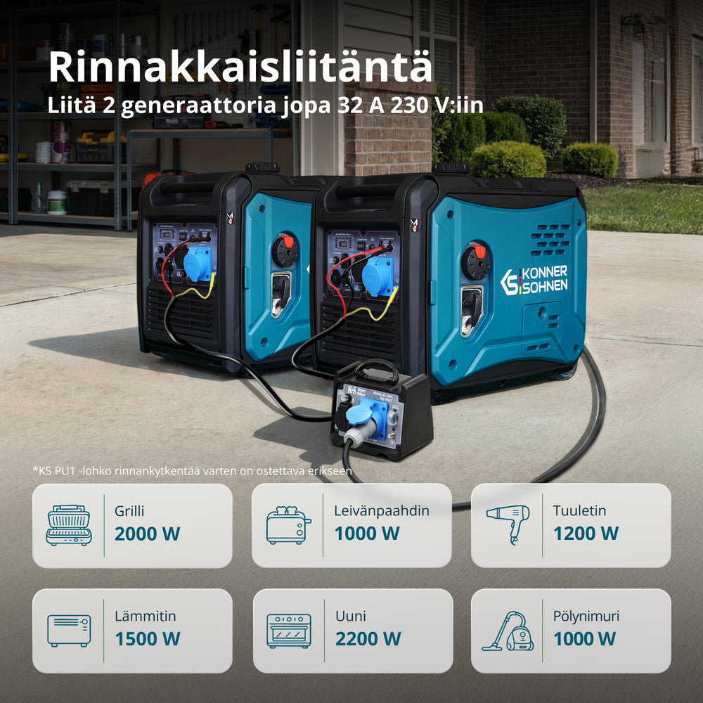 Invertergenerator KS 6000iE S