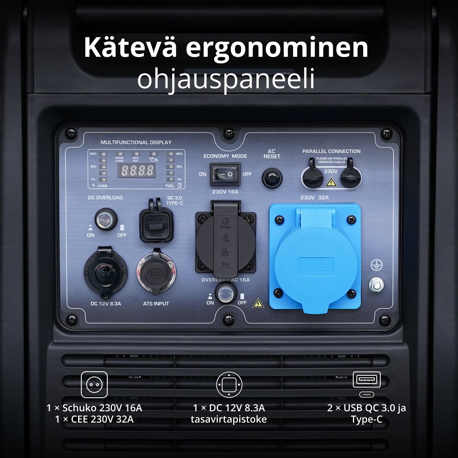 Invertterigeneraattori KS 6000iE S