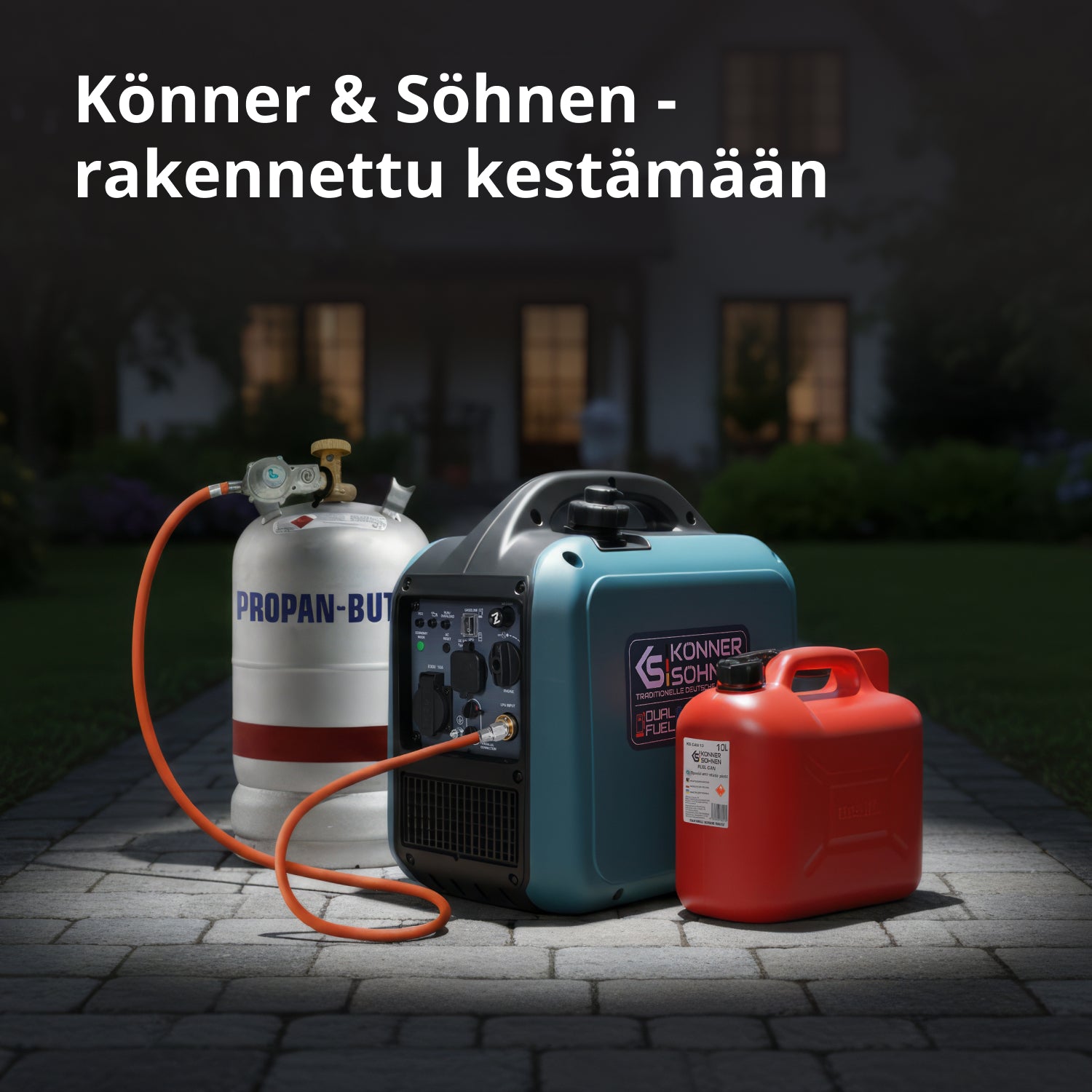 Invertergenerator (LPG/benzin) KS 1900iG S