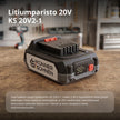 20V litiumakku KS 20V2-1 thumbnail