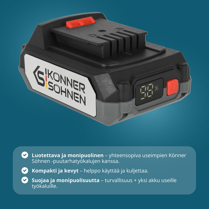 20V lítium akkumulátor KS 20V2-1