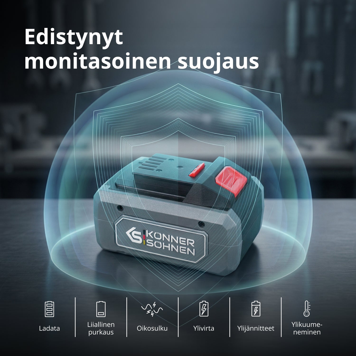20V litiumakku KS 20V6-2