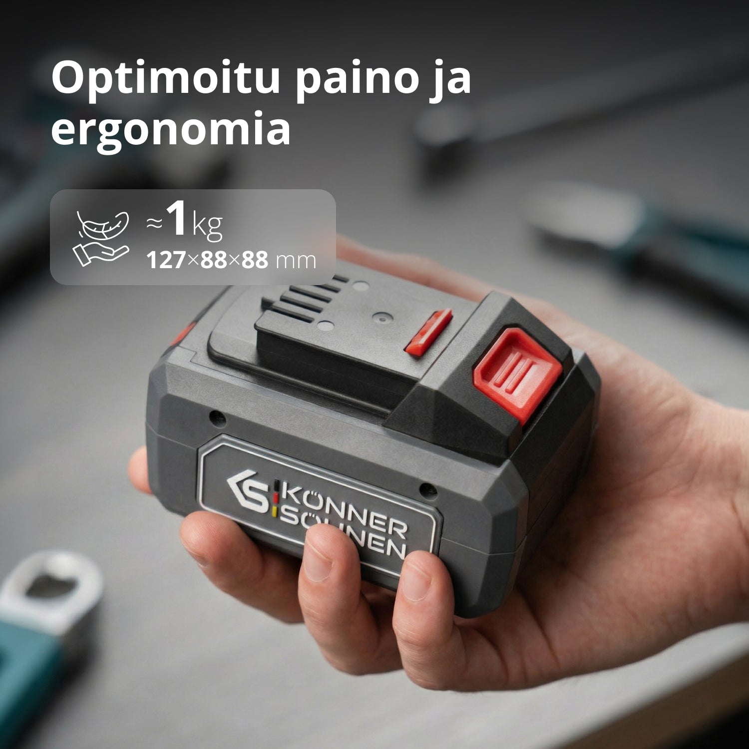 20V litiumakku KS 20V6-2