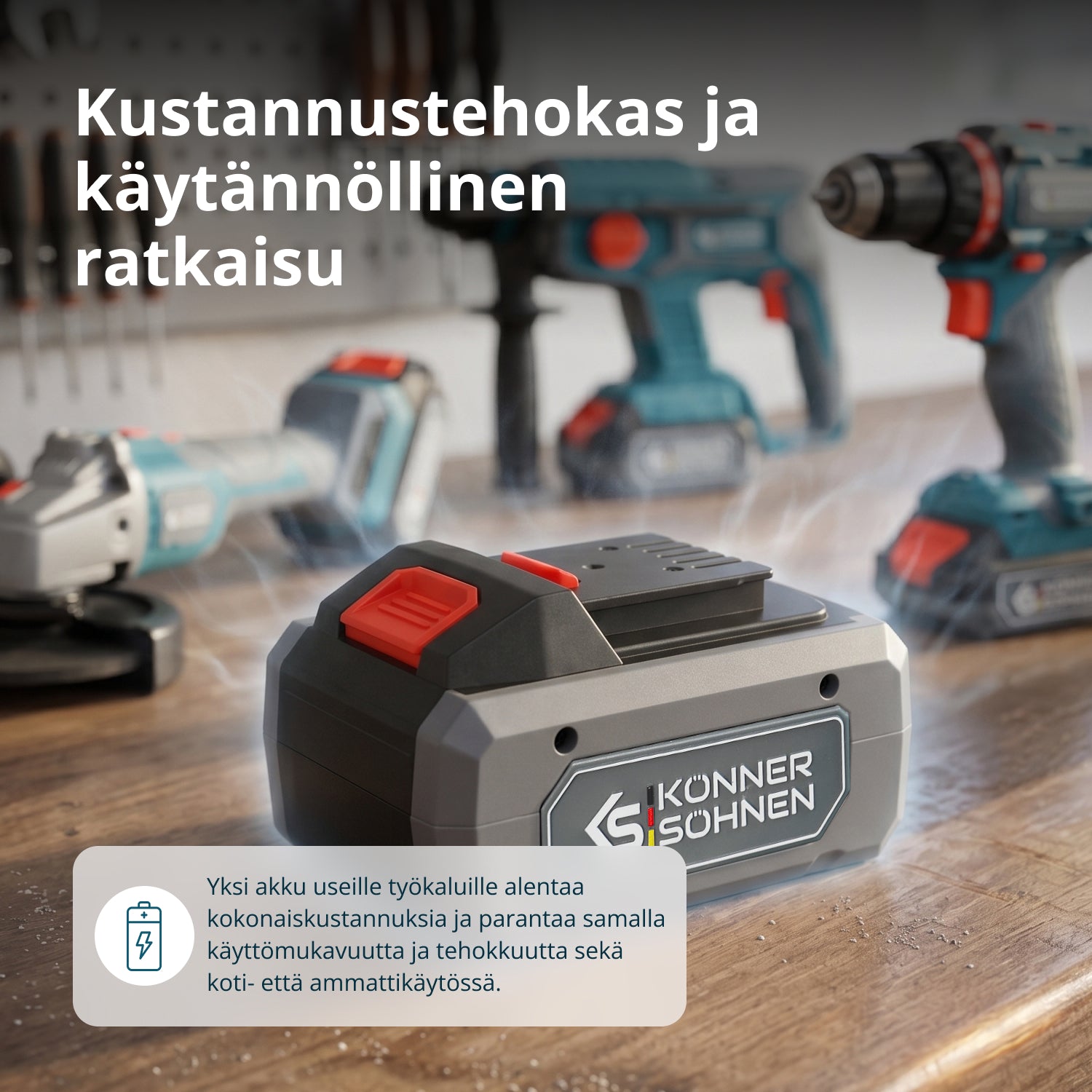 20V litiumakku KS 20V6-2