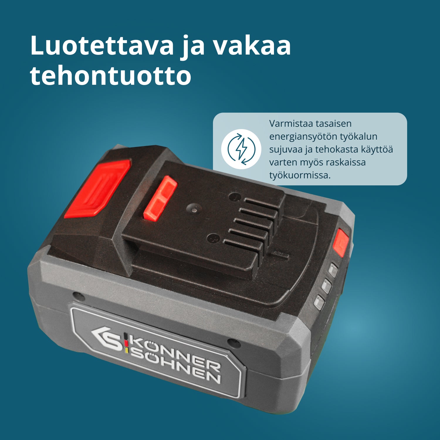 20V litiumakku KS 20V8-2
