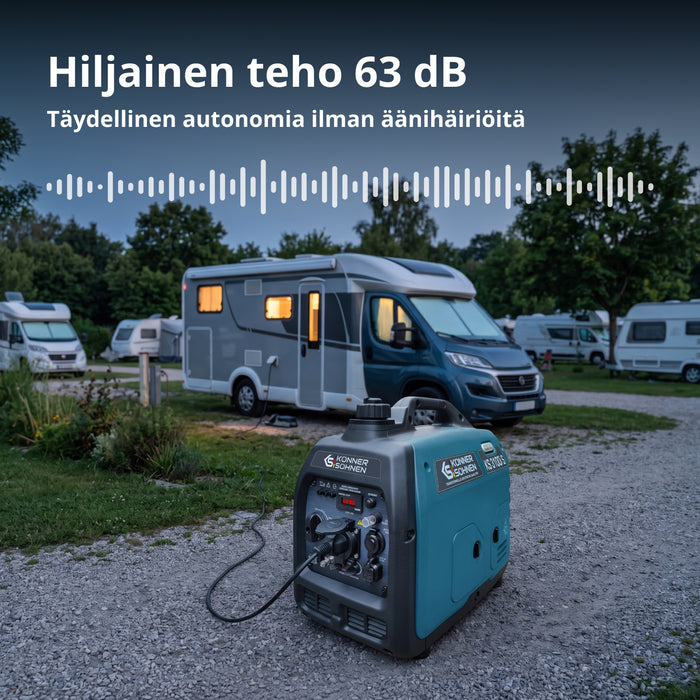 Invertorový generátor KS 3100i S