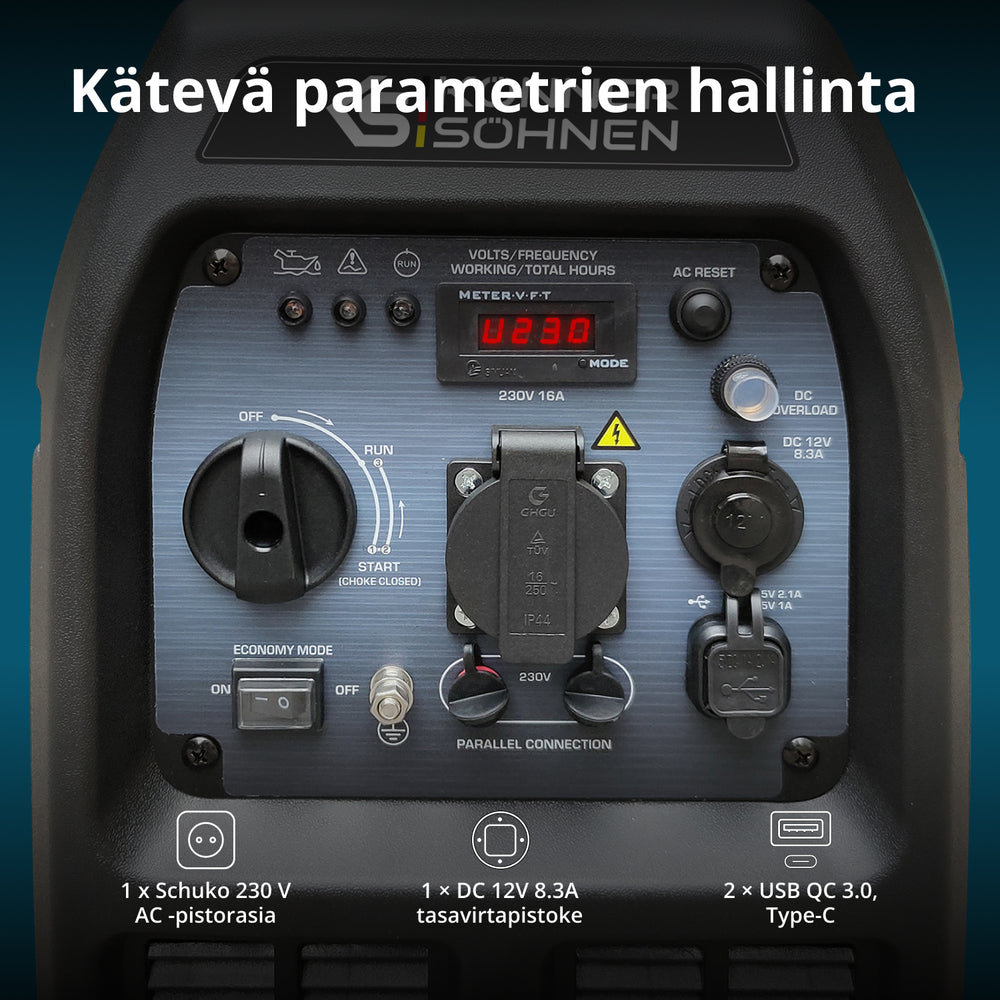 Invertorový generátor KS 3100i S