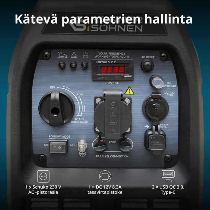 Invertorový generátor KS 3100i S