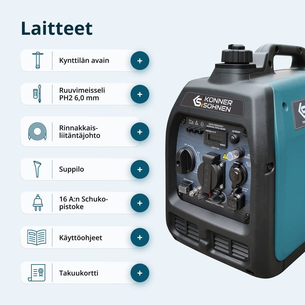 Invertorový generátor KS 3100i S