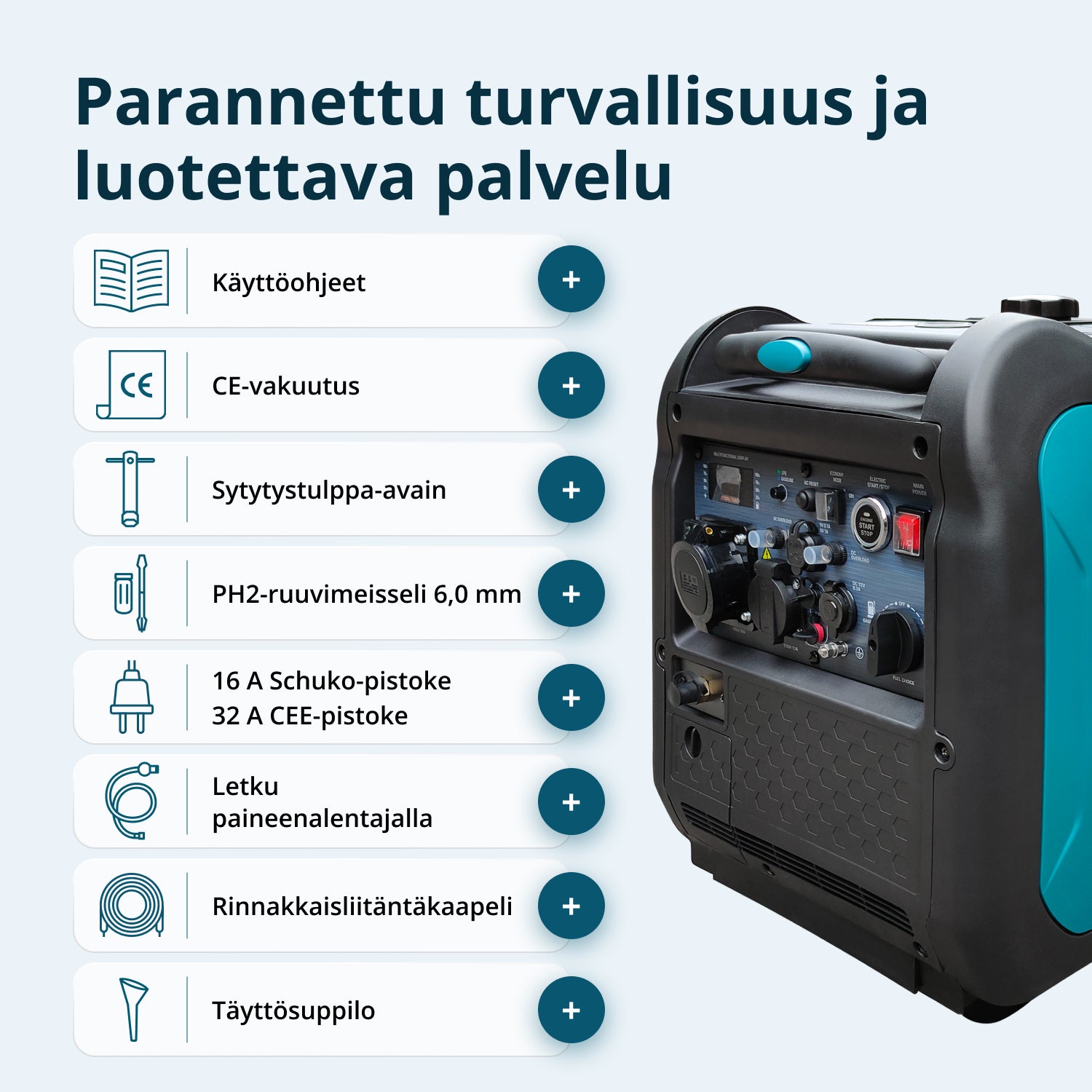 Invertorový generátor LPG/benzín KS 5500iEG S