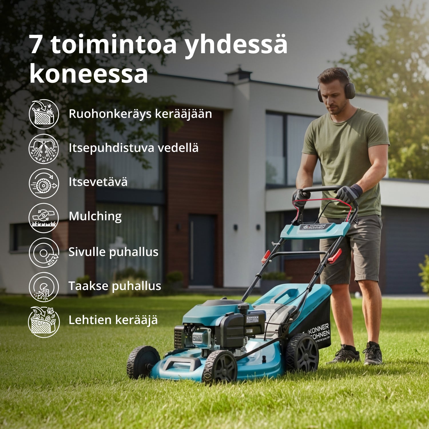 Corta-relva a Gasolina KS 46LMG-SP