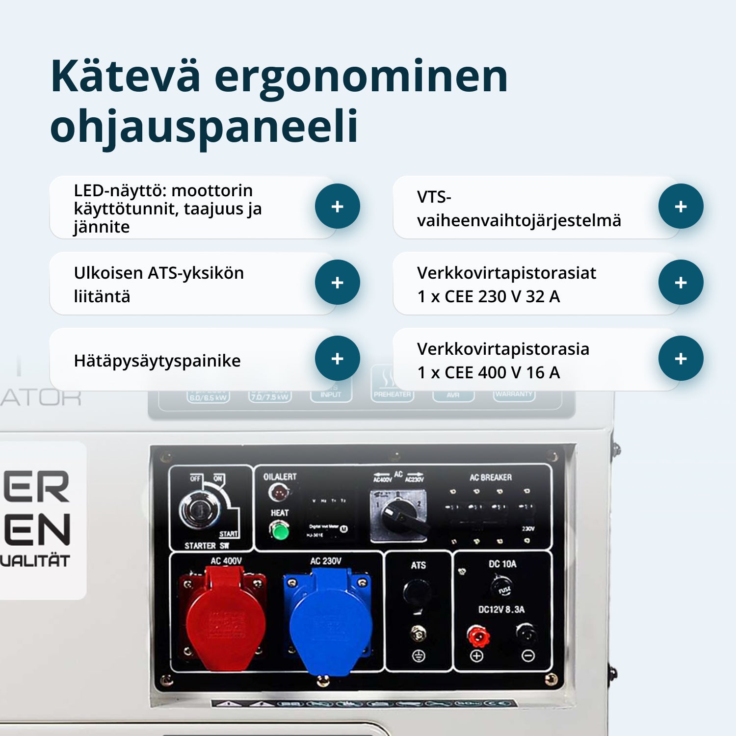 Дизелов генератор „Könner & Söhnen“ KS 9200HDES-1/3 ATSR (EURO V)