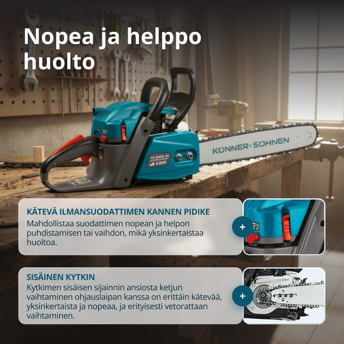 Benzínová motorová pila KS CS40G-20