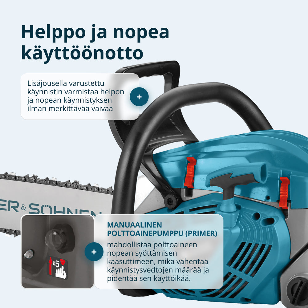 Benzínová motorová pila KS CS40G-20