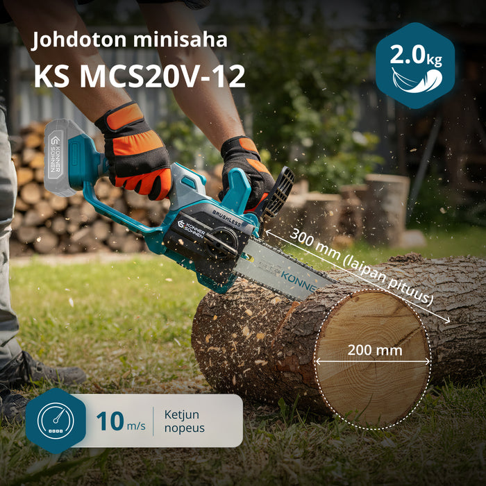 Akumulátorová Mini Pila KS MCS20V-12