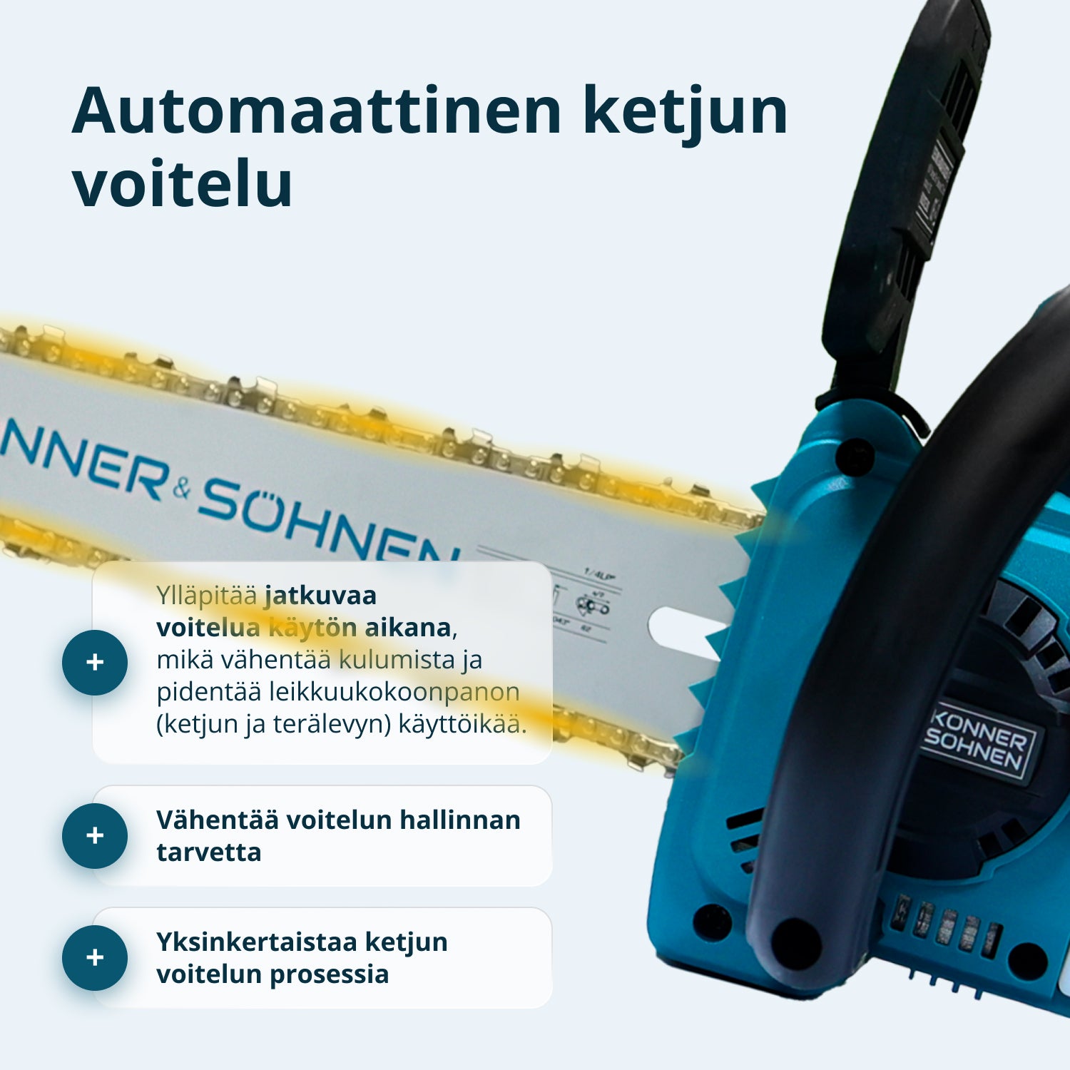 Vezeték nélküli Mini Láncfűrész KS MCS20V-12