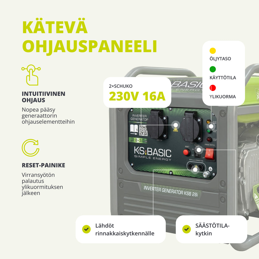 Inverterski generator KSB 28i