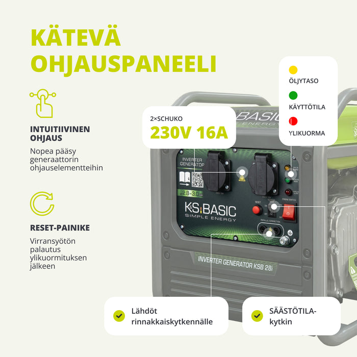 Inverterski generator KSB 28i