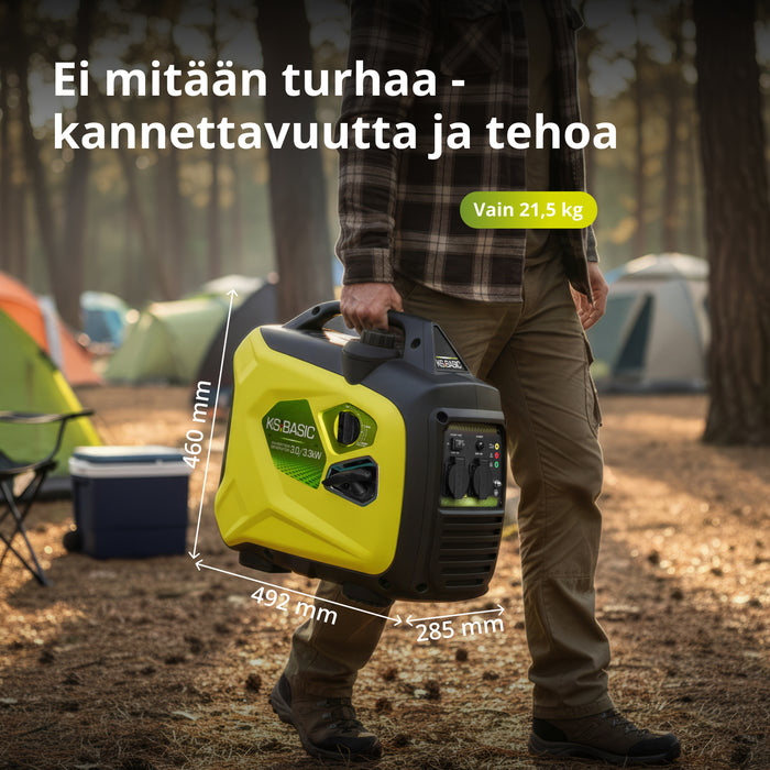 Invertteri Generaattori KSB 33i S