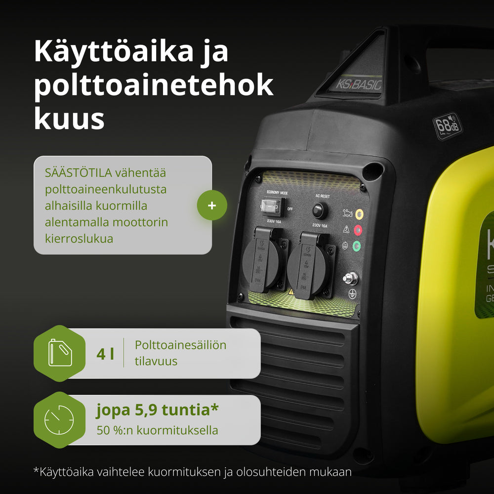 Invertteri Generaattori KSB 33i S